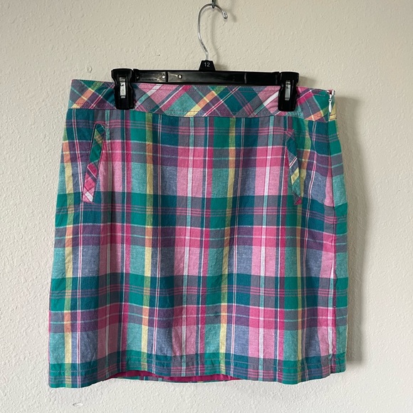 Talbots Dresses & Skirts - Talbots light plaid skirt, Size 10